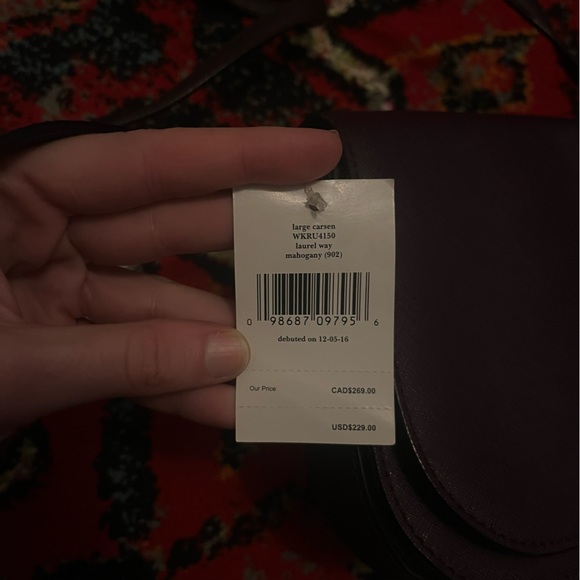 NWT KATE SPADE LAUREL WAY CARSEN CROSSBODY - Picture 5 of 6